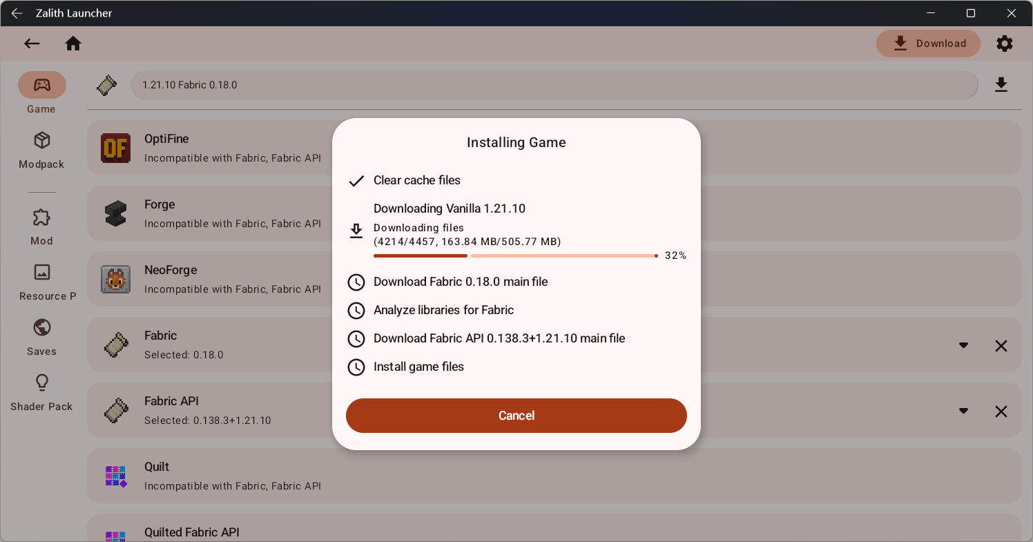 Installing a Mod Loader